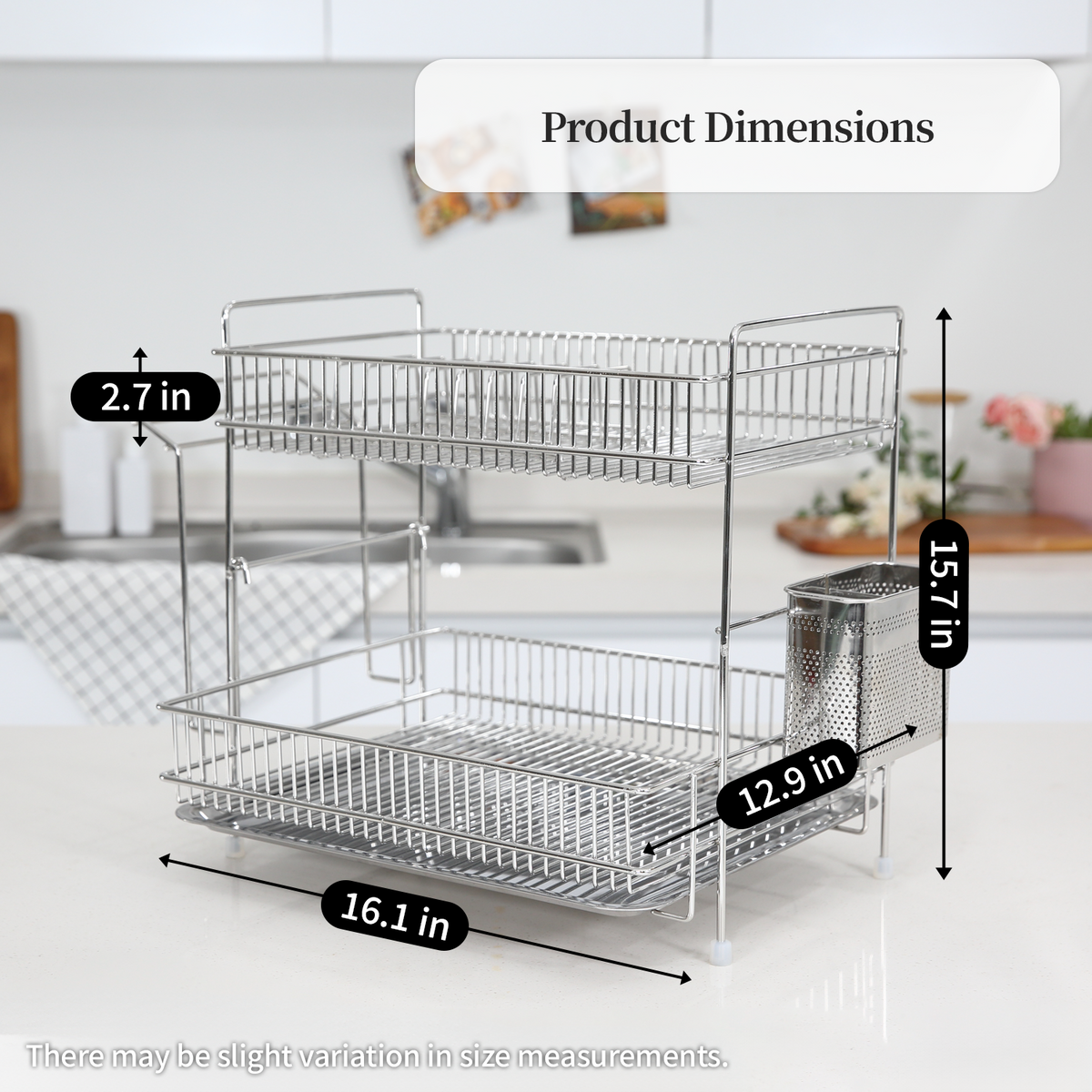 Dish 2 Racks Acro Two Tier Dish Rack – INEX America
