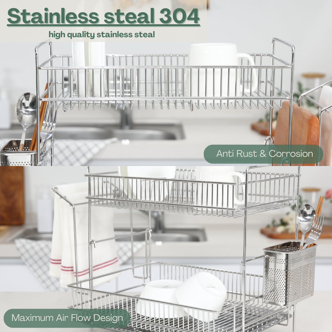 Acro Two Tier Dish Rack