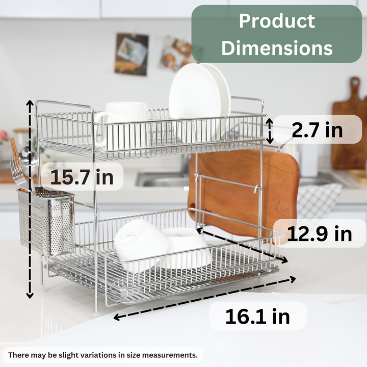 Acro Two Tier Dish Rack
