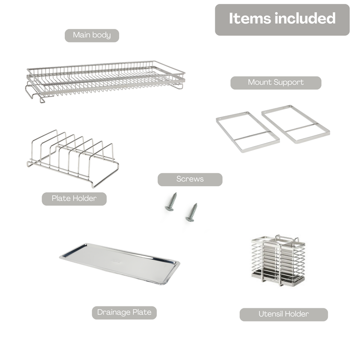 Attaching Dish Rack 800