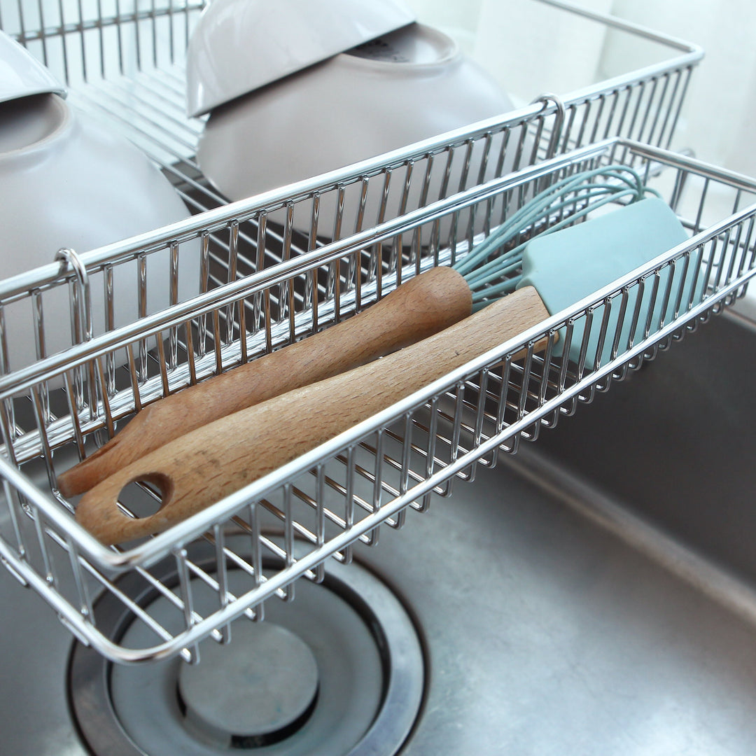 SOLID 1-TIER DISH RACK (XL)