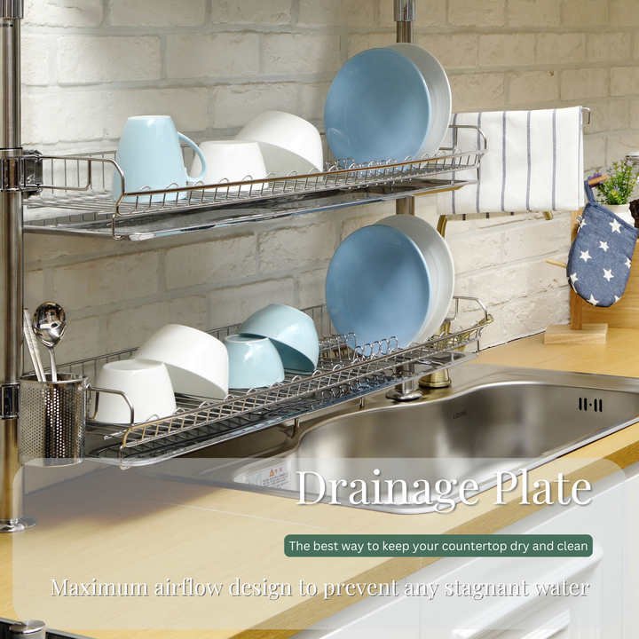 Modular Pillar Dish Rack