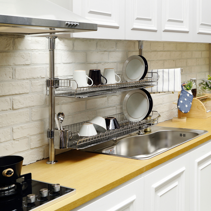 Modular Pillar Dish Rack