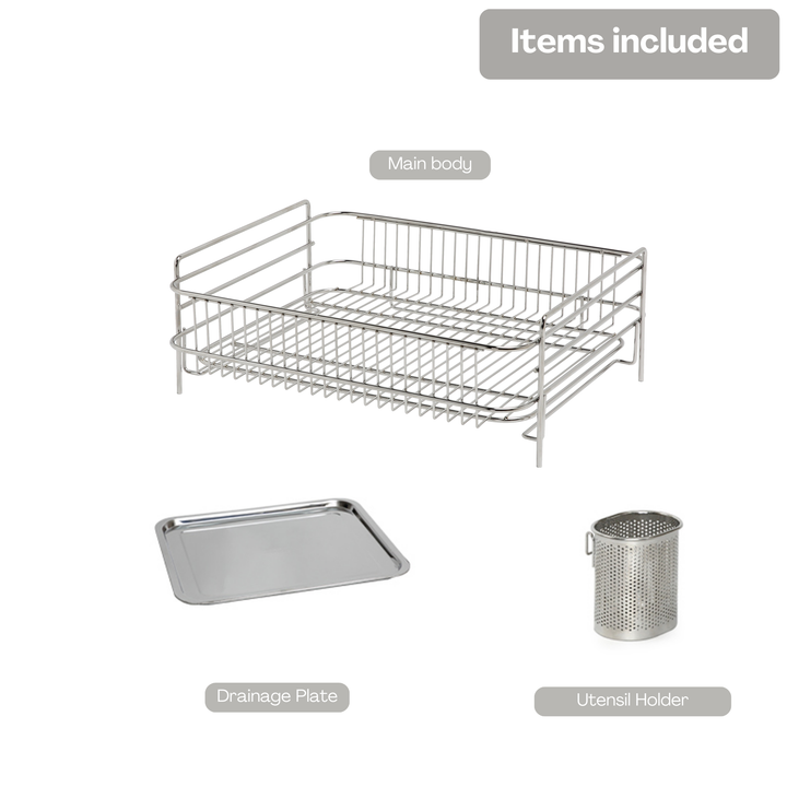 Solid Dish Rack (L)