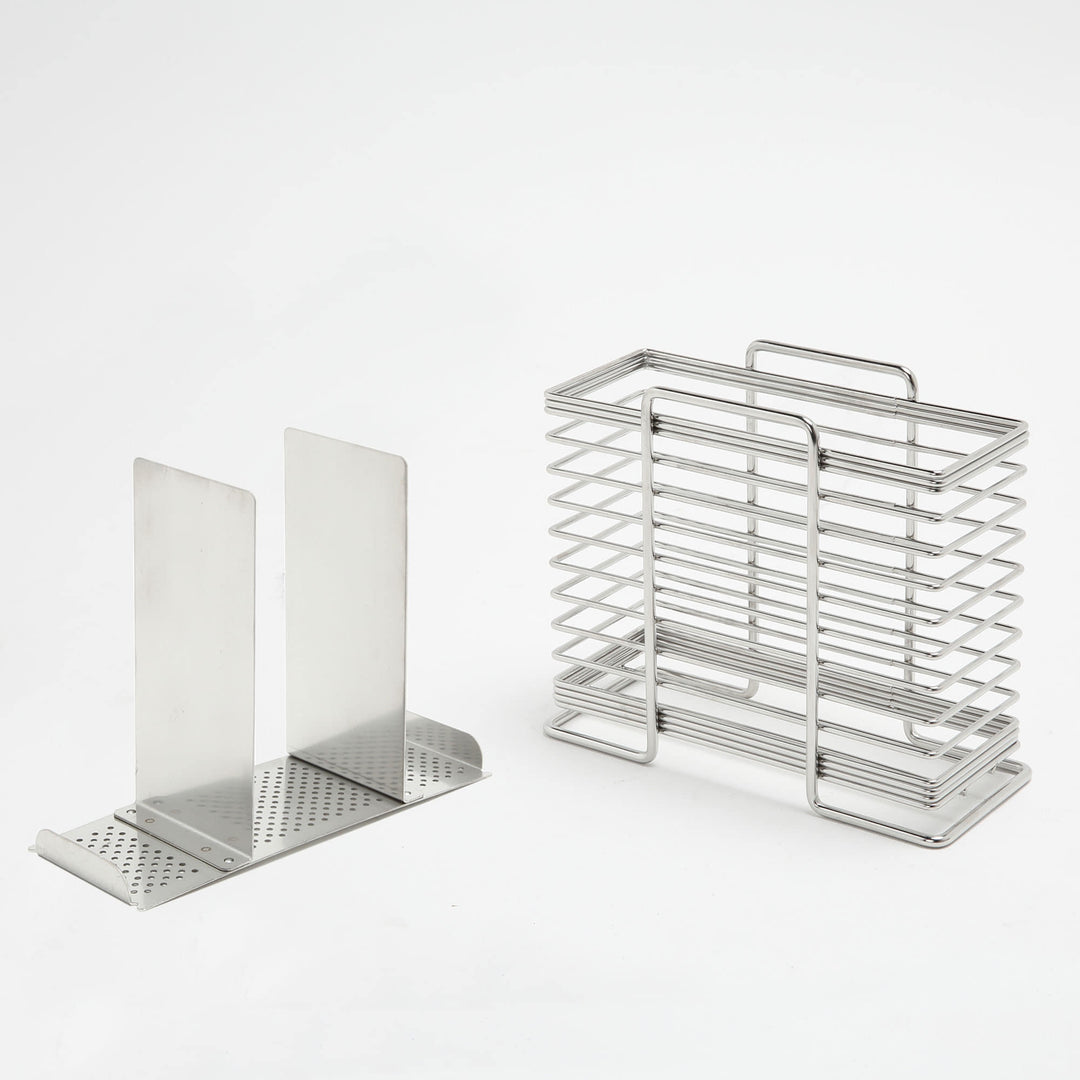 Stand-type Rectangular Cutlery Container